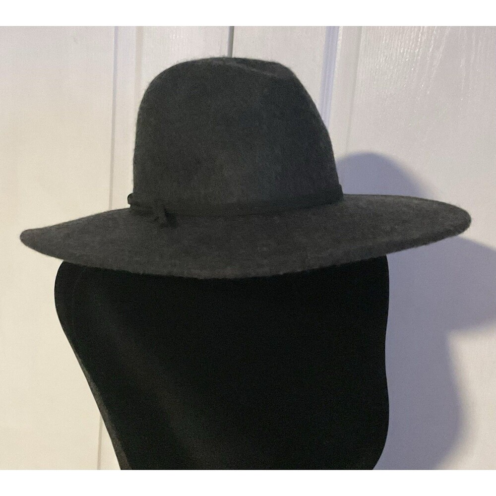 Universal Thread Women's Wool Western Hat Charcoal
